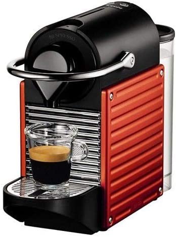 Nespresso Pixie Coffee Machine, Red
