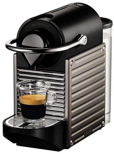 Nespresso Pixie Coffee Machine, Titanium