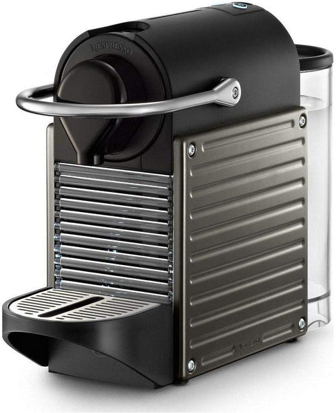 Nespresso Pixie Coffee Machine, Titanium