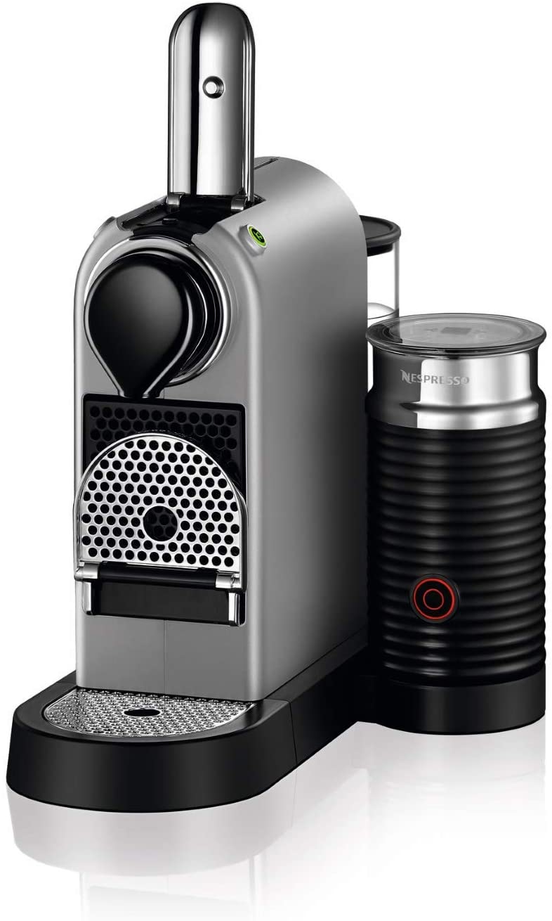 Buy Nespresso Citiz Milk Coffee Machine D123-ME Silver/Grey