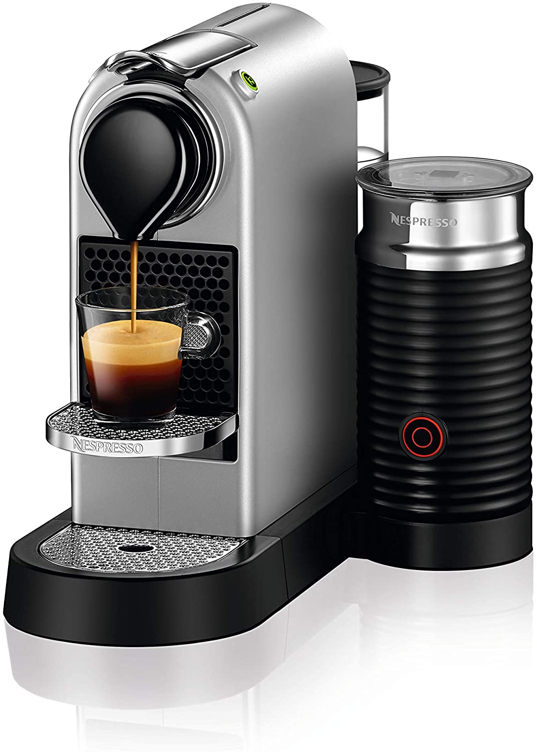 Buy Nespresso Citiz & Milk Coffee Machine D123-ME Silver/Grey Online ...