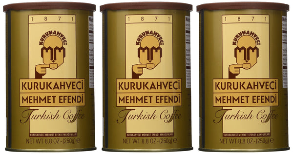 Kurukahveci Mehmet Efendi Turkish Coffee - 3 PACK (3 X 250GR)
