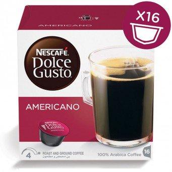 Nescafe Dolce Gusto Americano - 1 Packs (16 Capsules, 16 Cups)