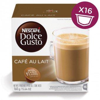 Nescafe Dolce Gusto Café Au Lait - 1 Packs (16 Capsules, 16 Cups)