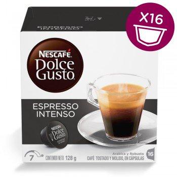 Nescafe Dolce Gusto Espresso Intenso - 1 Packs (16 Capsules, 16 Cups)